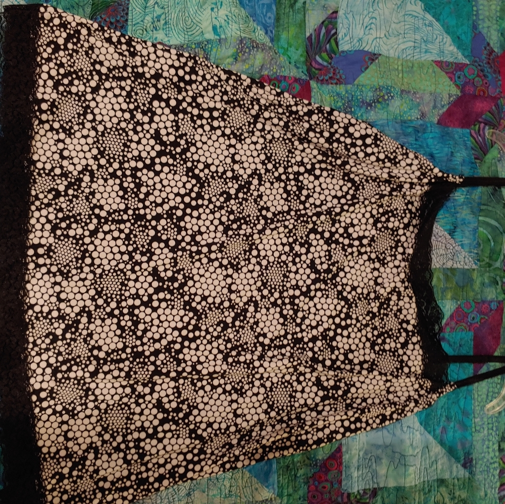 Black and White camisole